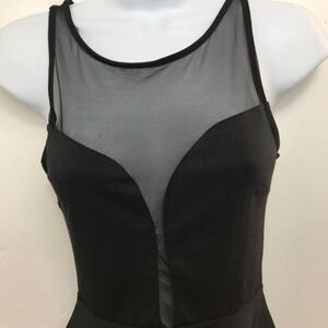 ambiance apparel black sleeveless blouses size S